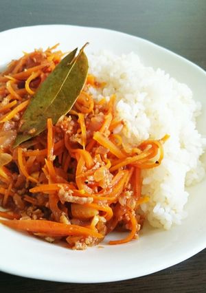 人参のキーマカレー-レシピのメイン写真