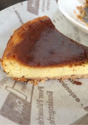 バニラビーンズ香るベイクドチーズケーキ-レシピのメイン写真