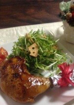 照り焼きローストチキン-レシピのメイン写真