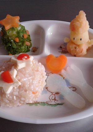 離乳食後期☆初めてのクリスマス-レシピのメイン写真