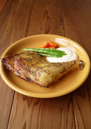 ハニーマスタード骨付きチキン-レシピのメイン写真