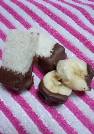 ☆ばななチョコ&パン☆-レシピのメイン写真