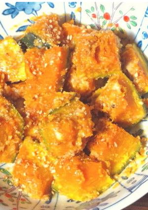 かぼちゃのごま煮-レシピのメイン写真