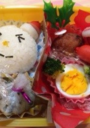 小学校のお弁当（冬休み2013息子版）-レシピのメイン写真