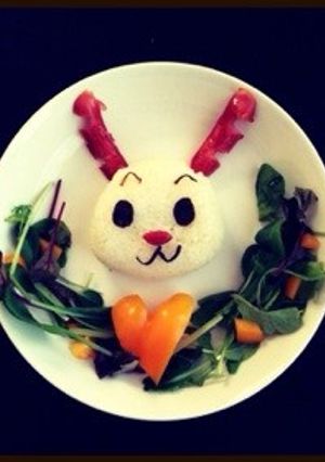 クリスマス 簡単トナカイ おにぎり-レシピのメイン写真