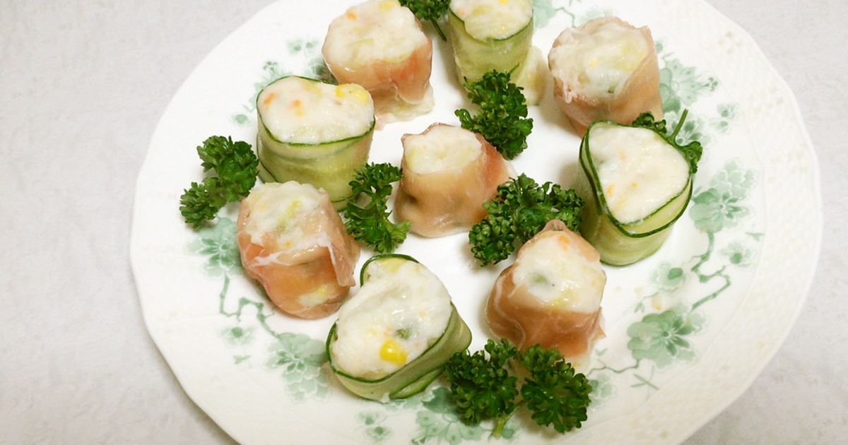 ハンドメイドぬいぐるみ】ポテサラ・キュウリ【ランダム