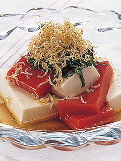 トマト寒天と豆腐のサラダ-レシピのメイン写真