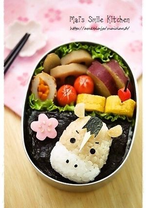 お正月に♪お馬さんのお弁当＊キャラ弁-レシピのメイン写真
