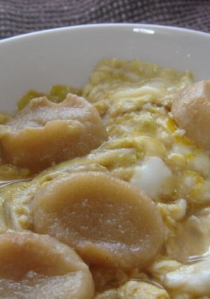 お麩と白菜の卵とじ-レシピのメイン写真