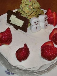 マシュマロスノーマン-レシピのメイン写真