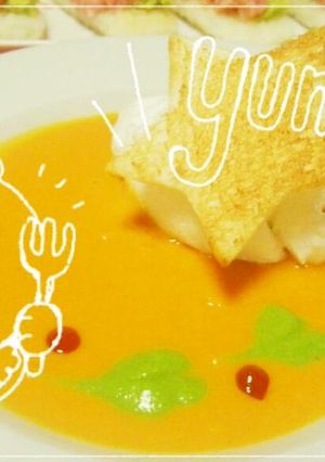 クリスマスに！雪のようなメレンゲスープ-レシピのメイン写真