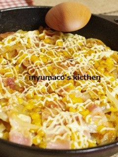 黄金の味で簡単ベーコンポテト-レシピのメイン写真