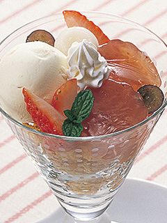 いちご寒天のパフェ-レシピのメイン写真