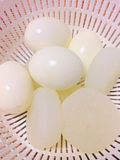 おでんに!圧力鍋で大根とゆで卵W下準備-レシピのメイン写真