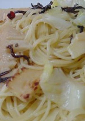 筍と春キャベツのパスタ-レシピのメイン写真