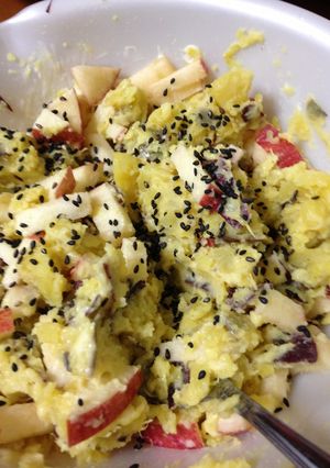 秋の味覚♫スイーツのようなサラダ☆-レシピのメイン写真