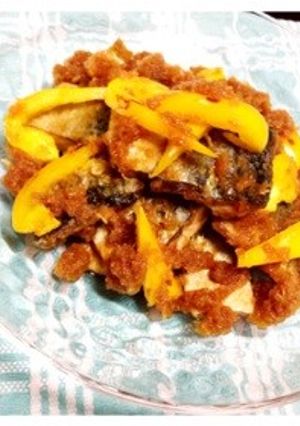 サバとパプリカのおろしソース-レシピのメイン写真