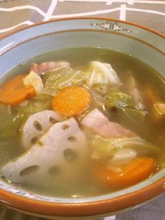 圧力鍋で☆野菜たっぷりスープ-レシピのメイン写真