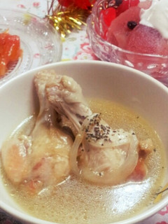 チキンスープ-レシピのメイン写真