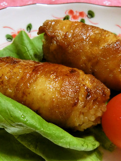 ☆生姜焼きみたいな肉巻きおにぎり☆-レシピのメイン写真