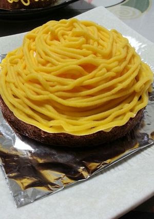 スイートポテトモンブラン-レシピのメイン写真