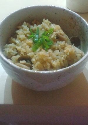 フライドチキンの炊き込み御飯-レシピのメイン写真