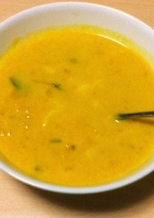 ミキサーいらず＊ごろごろかぼちゃスープ-レシピのメイン写真