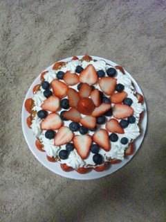 簡単デコレーションケーキ-レシピのメイン写真