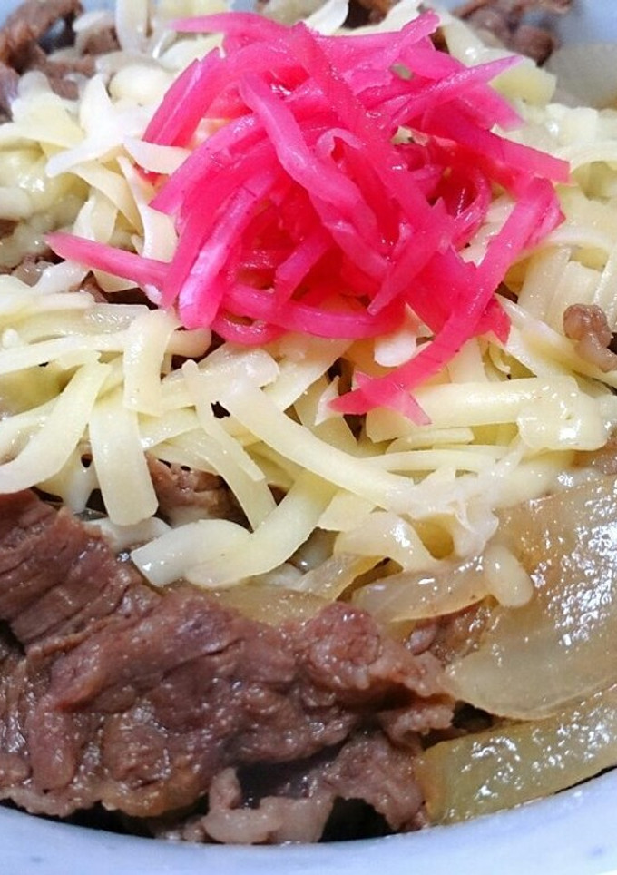 【牛丼】@メモ用-レシピのメイン写真