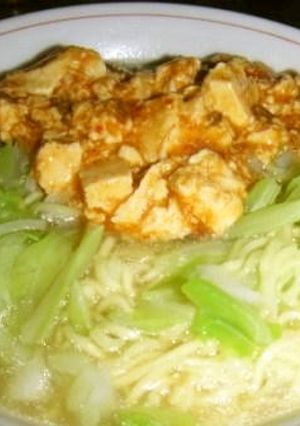 麻婆・ウマ辛☆キャベツラーメン-レシピのメイン写真