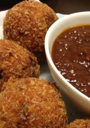 残りご飯でライスコロッケ-レシピのメイン写真