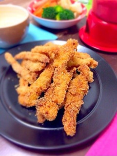 塩麹でささみスティックフライ。-レシピのメイン写真