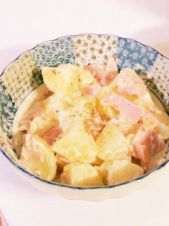 じゃがいもとハムのホットサラダ-レシピのメイン写真