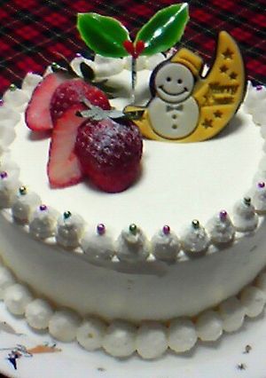 2011X'masｹｰｷﾃﾞｺﾚｰｼｮﾝ-レシピのメイン写真