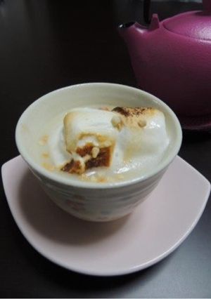 ふわっと口どけ、ほうじ茶ラテ-レシピのメイン写真