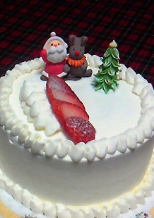 2012X'masケーキデコレーション-レシピのメイン写真