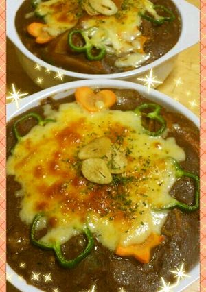 残ったカレーで作る♪カレーグラタン-レシピのメイン写真