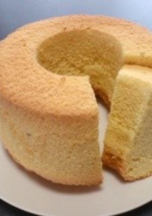 バニラシフォンケーキ-レシピのメイン写真