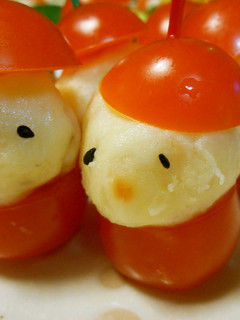 簡単☆ミニトマトで可愛いピンチョス風-レシピのメイン写真