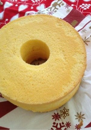 ＊ズボラなみかん シフォンケーキ＊-レシピのメイン写真