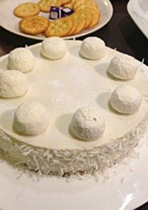 ココナッツレアチーズケーキ-レシピのメイン写真