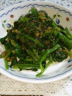 ほうれん草の胡麻きな粉和え-レシピのメイン写真