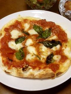 魚焼きグリルでこんがりピザ-レシピのメイン写真