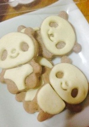 パンダクッキー-レシピのメイン写真