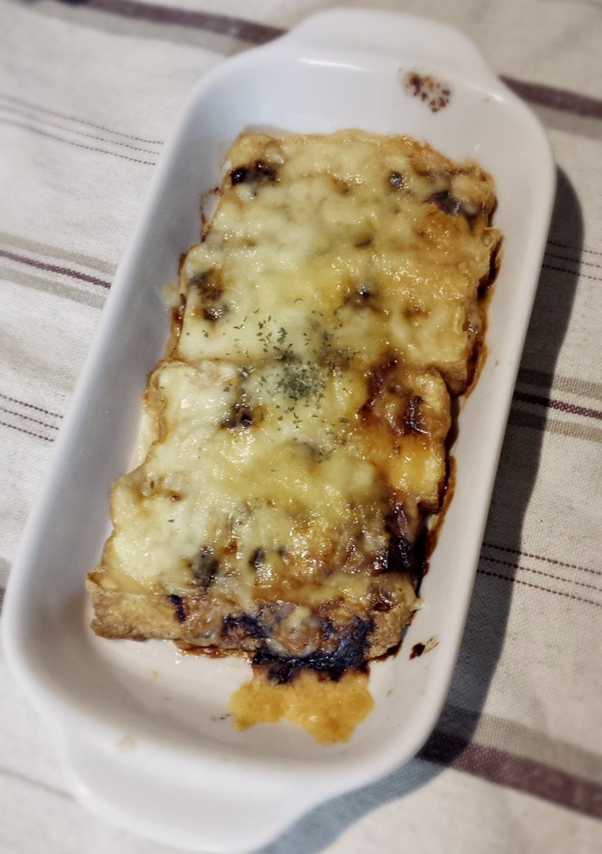 厚揚げの海苔チーズ焼き-レシピのメイン写真