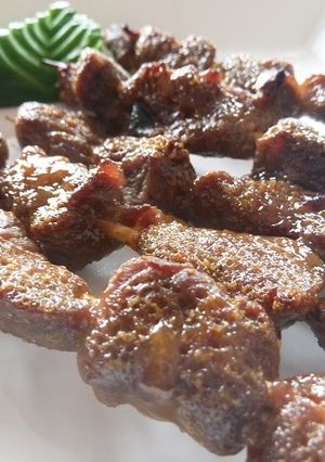 ヤギ肉でインドネシアンサテー-レシピのメイン写真