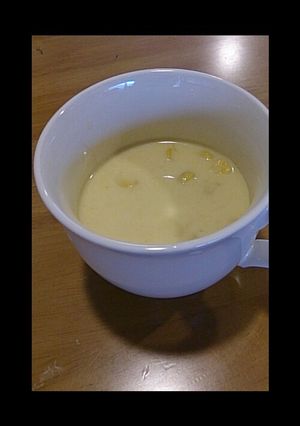 簡単!煮物でリメイクかぼちゃコーンスープ-レシピのメイン写真