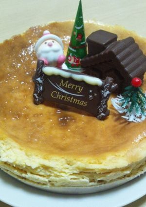 簡単☆我が家の☆ベイクドチーズケーキ-レシピのメイン写真