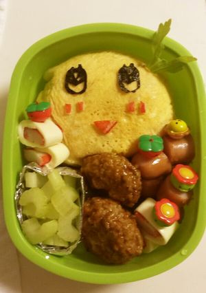 ＊＋ふなっしー弁当＋＊-レシピのメイン写真