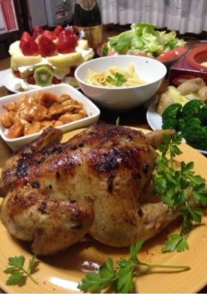 クリスマスディナー★ローストチキン-レシピのメイン写真